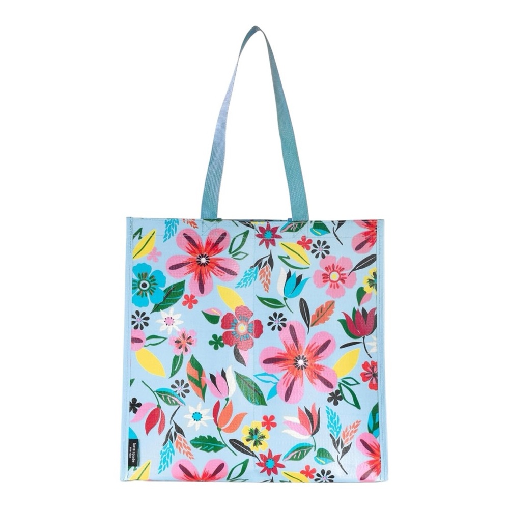 Kate Spade Large Reusable Shopping Tote Bag; Safari Floral NWT